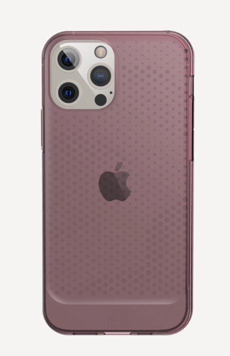 iPhone 12/Pro- UAG Case: Rose Lucent