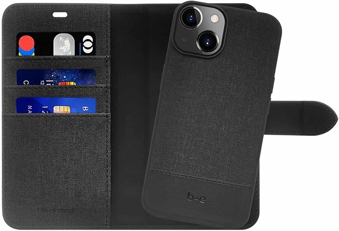 iPhone 14/13 Blu Element Wallet Case - Black