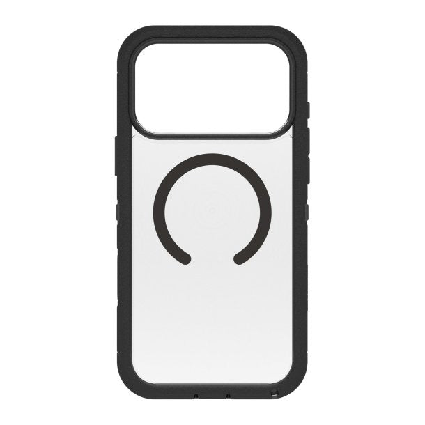 iPhone 17 Pro Max Otterbox Defender Pro XT Magsafe Clear Series Case - Black