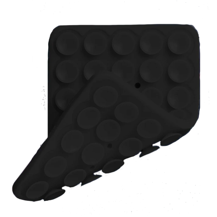 Black colored PhoneSquid Suction Cup Phone Mount