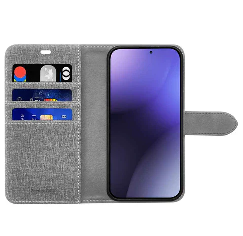 iPhone 14 Pro Blu Element Wallet Case - Grey