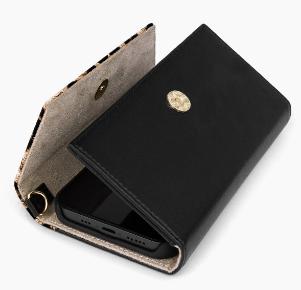 iPhone 13 Ideal of Sweden Clutch Wallet - Leopard