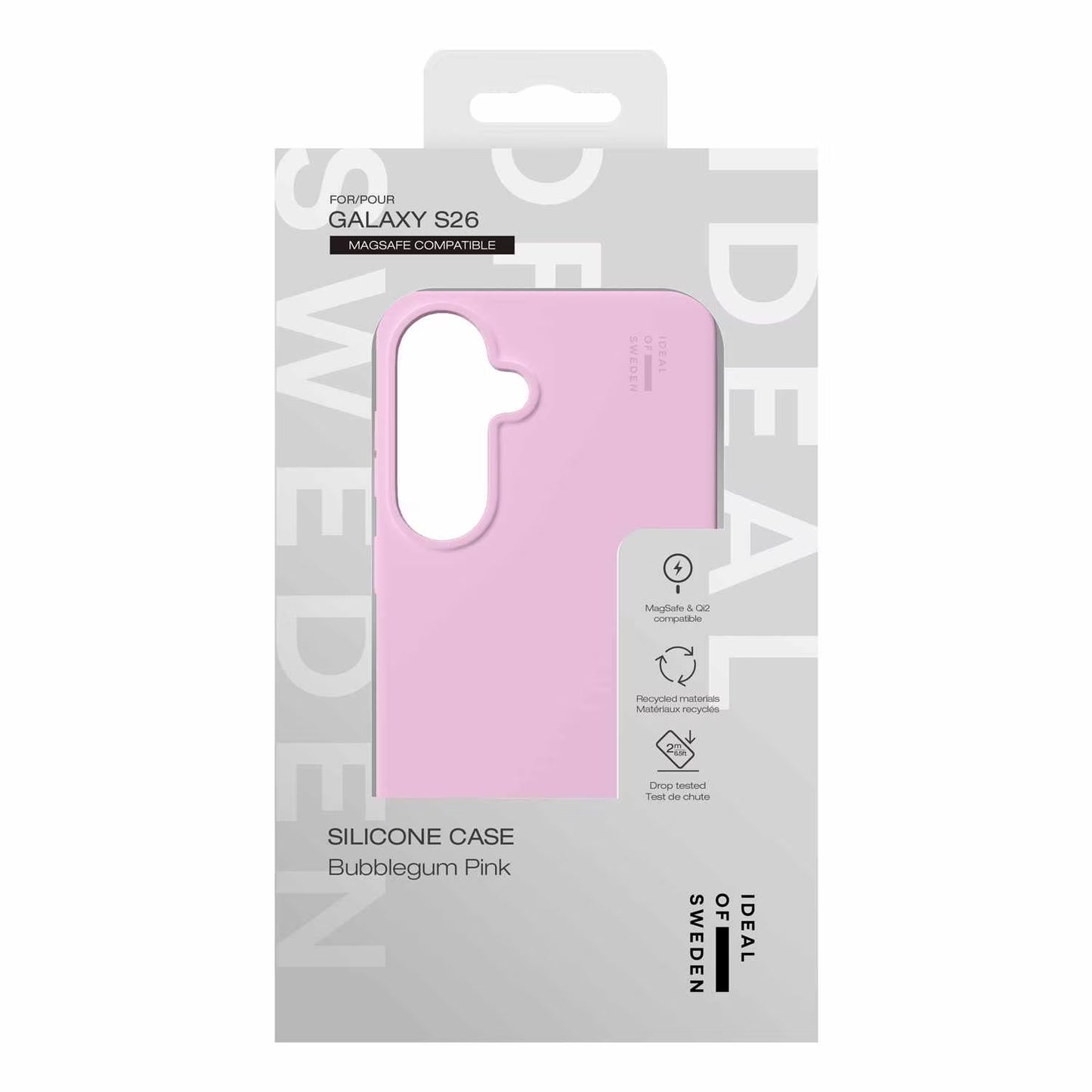 Galaxy S26 Ideal Of Sweden Magsafe Silicone Case - Pink