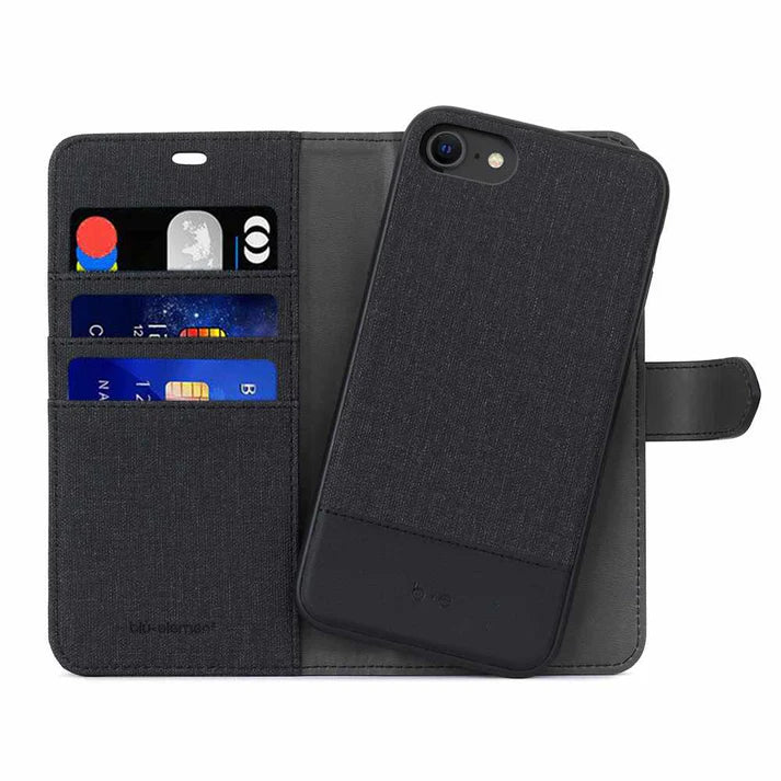 iPhone SE (2022) Blu Element Wallet Case - Black