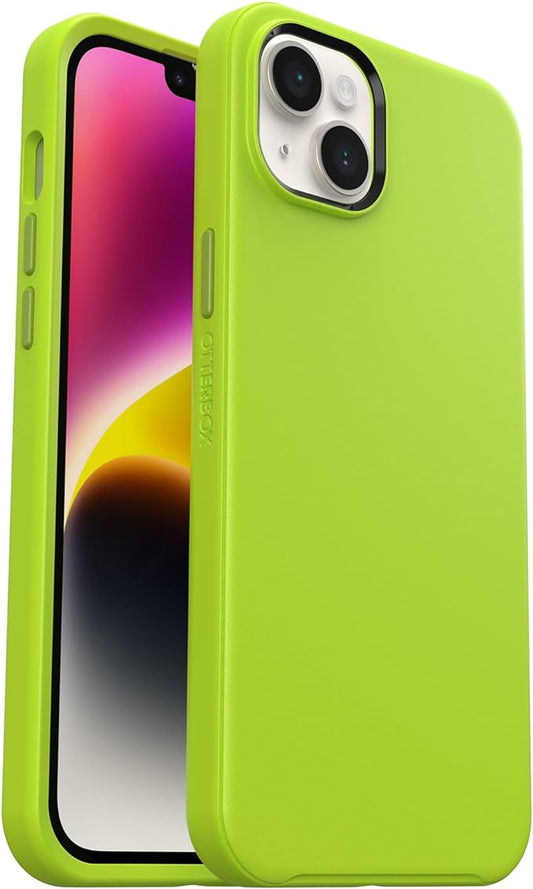 iPhone 14+ : Otterbox Symmetry Plus Series Case : Green (Lime All Yours)