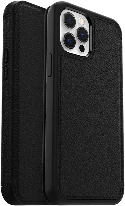 iPhone 12 Pro Max Otterbox Strada Folio - Black