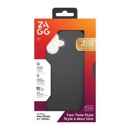 iPhone 16+ Zagg Soho Mag Snap Case - Black