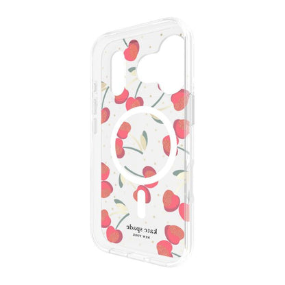 iPhone 17 Pro Max Kate Spade MagSafe Case - Cherry Dot