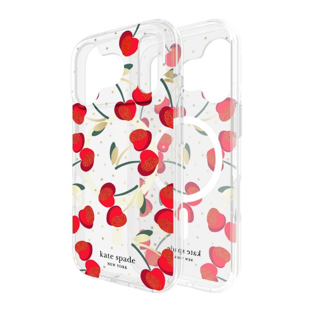 iPhone 17 Pro Max Kate Spade MagSafe Case - Cherry Dot