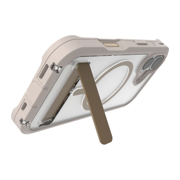 iPhone 17 Zagg Rainier Snap Kickstand Case - Sandstone