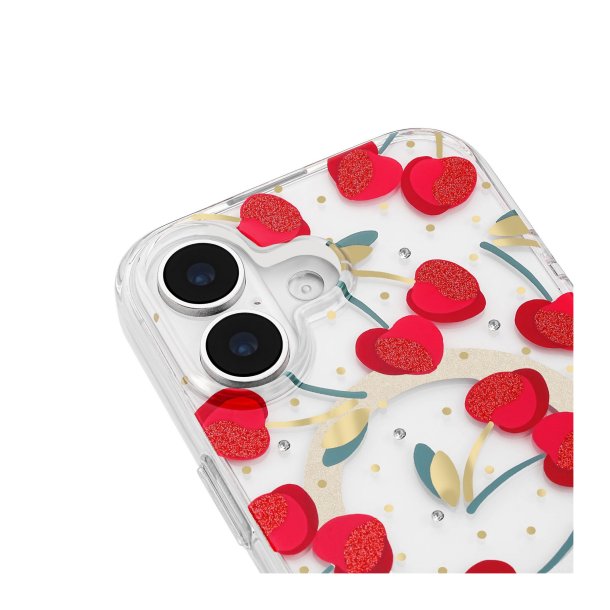 iPhone 17 Kate Spade MagSafe Case - Cherry Dot