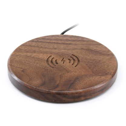 IQ Wireless Charger Pad w/Charger - Real Wood