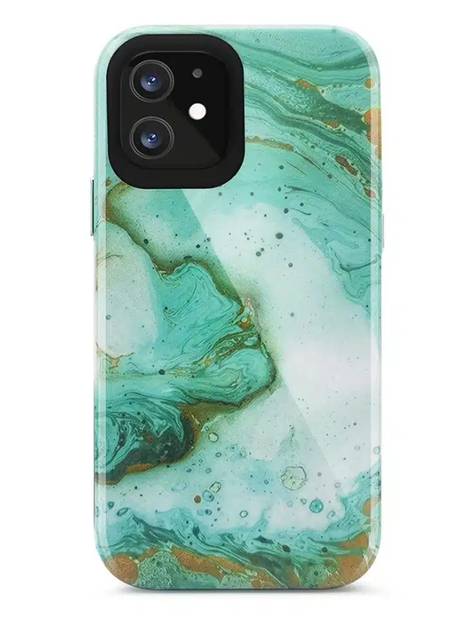 iPhone 12 Mini- Foam Green Mist2x Case