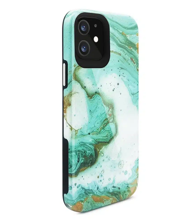 iPhone 12 Mini- Foam Green Mist2x Case