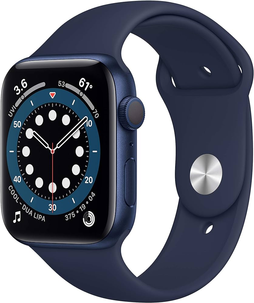 Open Box Apple Watch 6 GPS 44mm - Blue (Charger not included)