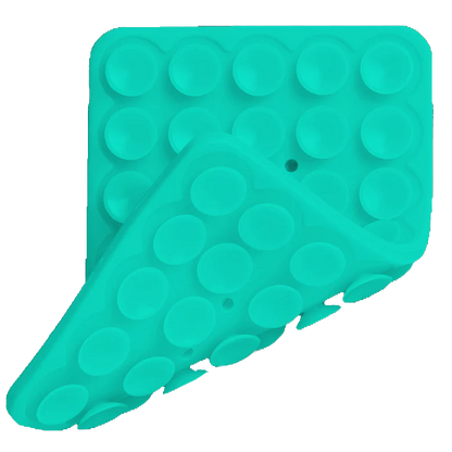Aqua colored PhoneSquid Suction Cup Phone Mount
