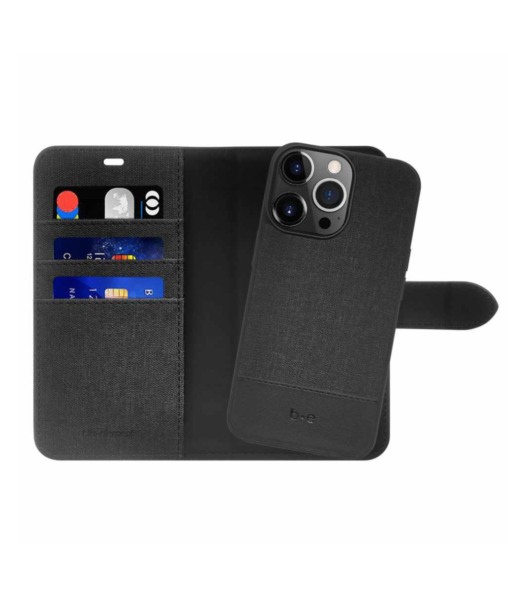 iPhone 14 Pro Blu Element Wallet Case - Black