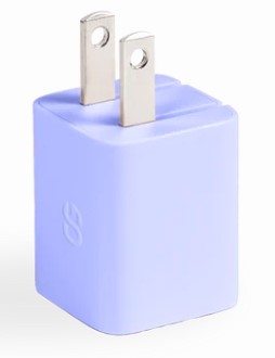 Vibrance Power Mini 20W USB-C Wall Charger - Lavender