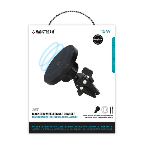 LBT Mag Stream 15W Car Charger Bundle