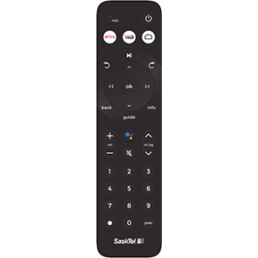 Max TV SaskTel TV Remote