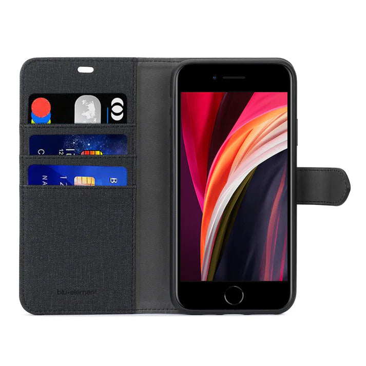 iPhone SE (2022) Blu Element Wallet Case - Black