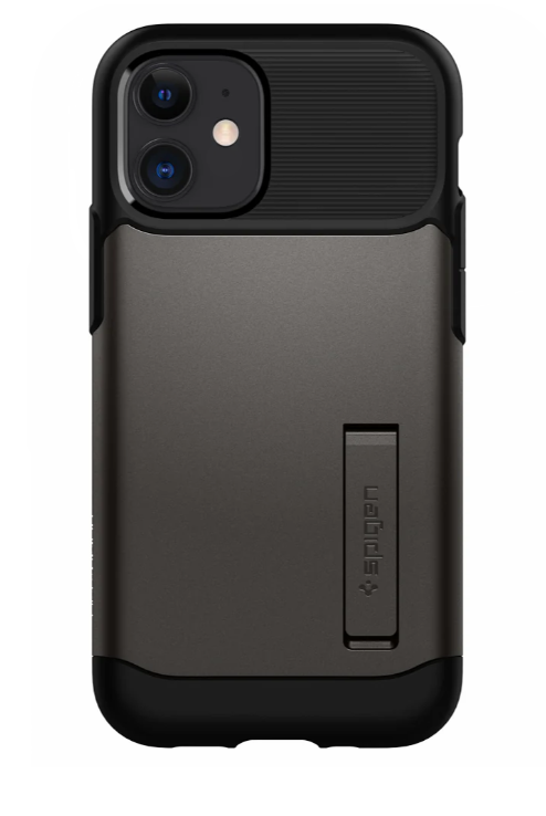 iPhone 12 Mini Spigen Slim Armor Case - Gunmetal