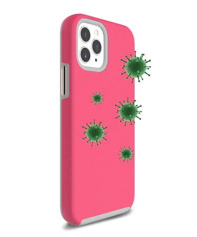 iPhone 12 Mini- Pink Armour 2x Case