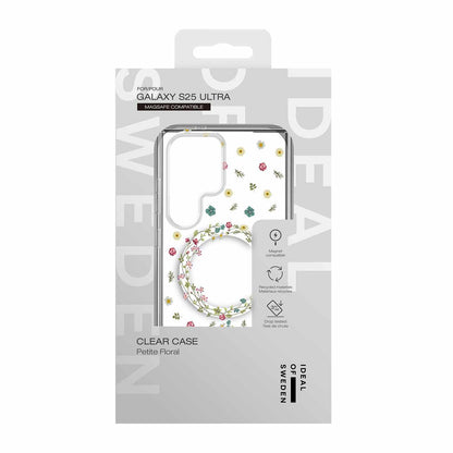 Galaxy S25 Ultra Ideal Of Sweden Clear Magsafe Case - Floral