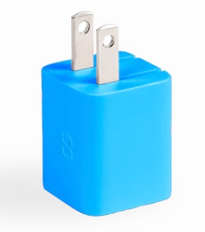 Vibrance Power Mini 20W USB-C Wall Charger - Turquoise