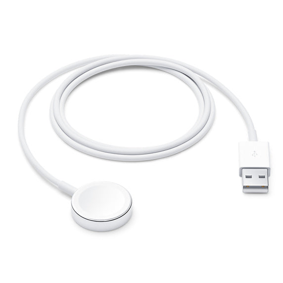 Apple Watch Magnetic Charger USB-A Cable 6ft- White