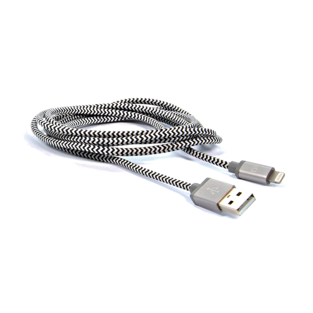 Braided Lightning Cable: 10ft - Jump.ca