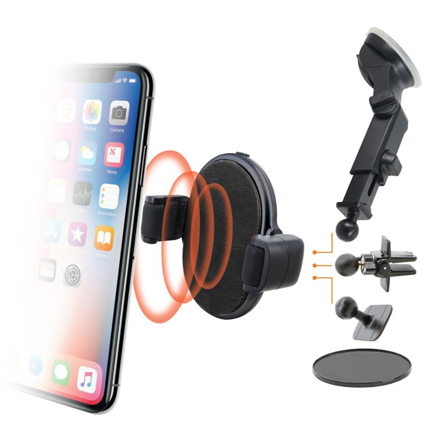 Smart Roller Wireless Charging Car Mount